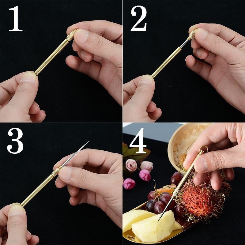 Dental Cleaning Floss Toothpicks Keychain - Image 3