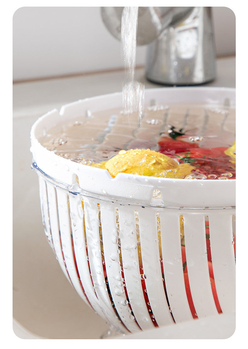 Double Layer Quick Drainer Basket - Image 7