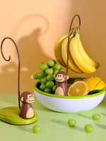 Monkey Shape Kitchen Banana Hanger Stand