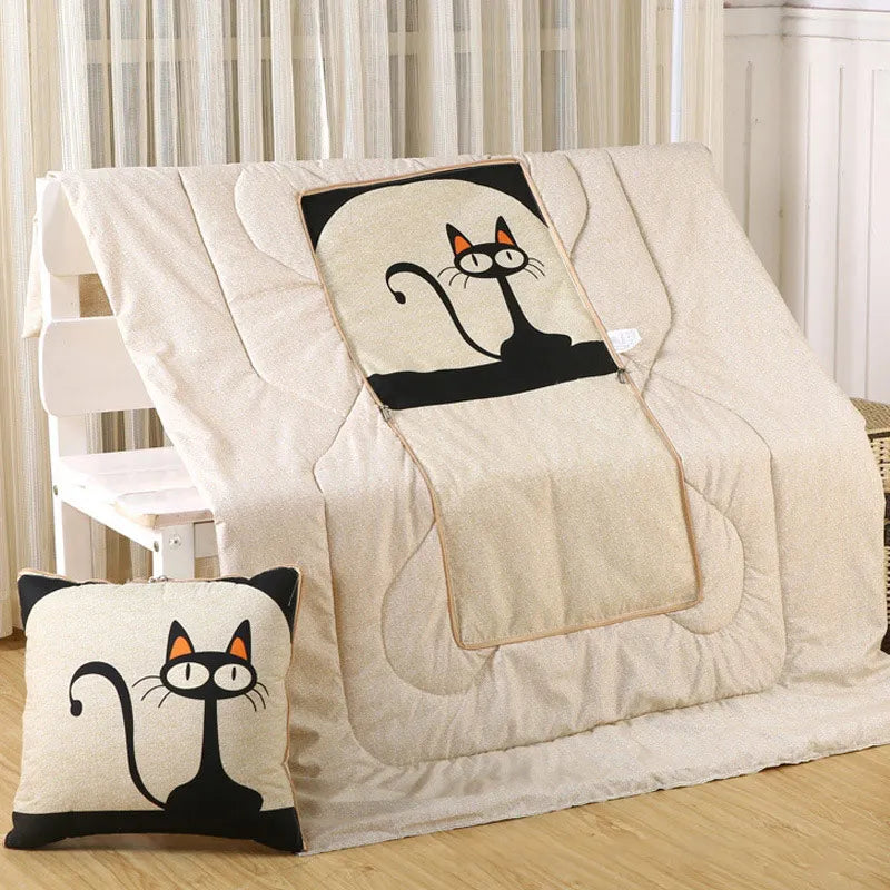Cozy Convertible Pillow Quilt Combo Blanket - Image 8
