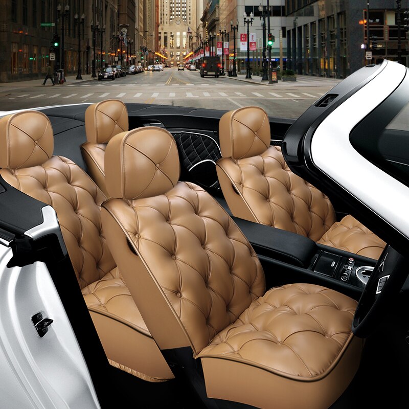 Luxurious Ride Leather Car Seat Cover - Image 3