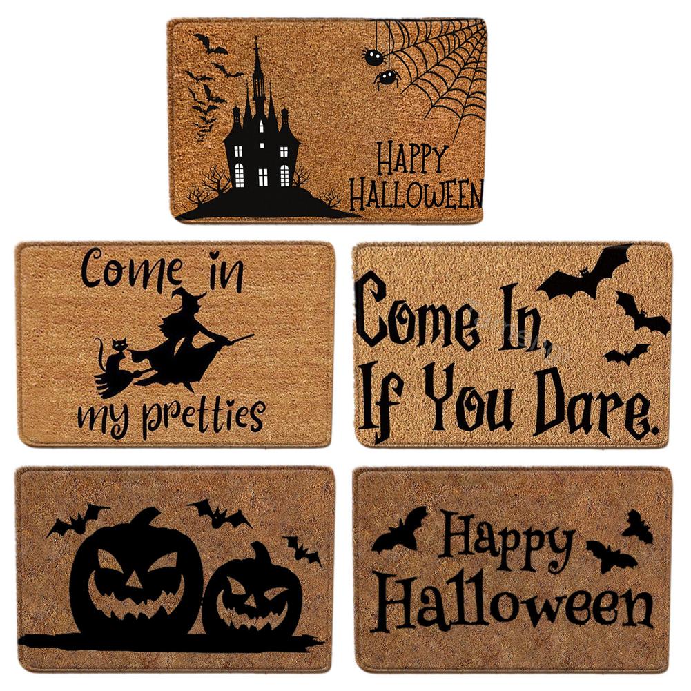 Scary Halloween Decorative Door Mats