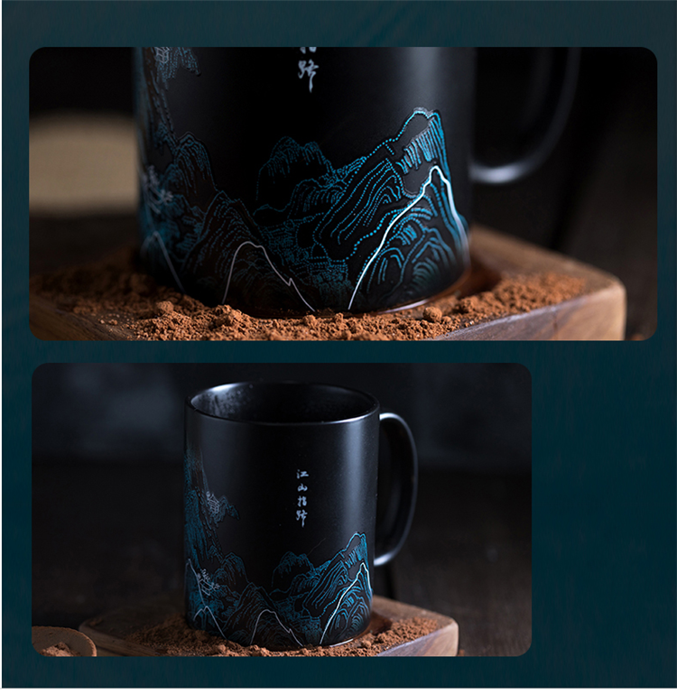 Magic Thermal Color Changing Ceramic Cup - Image 7