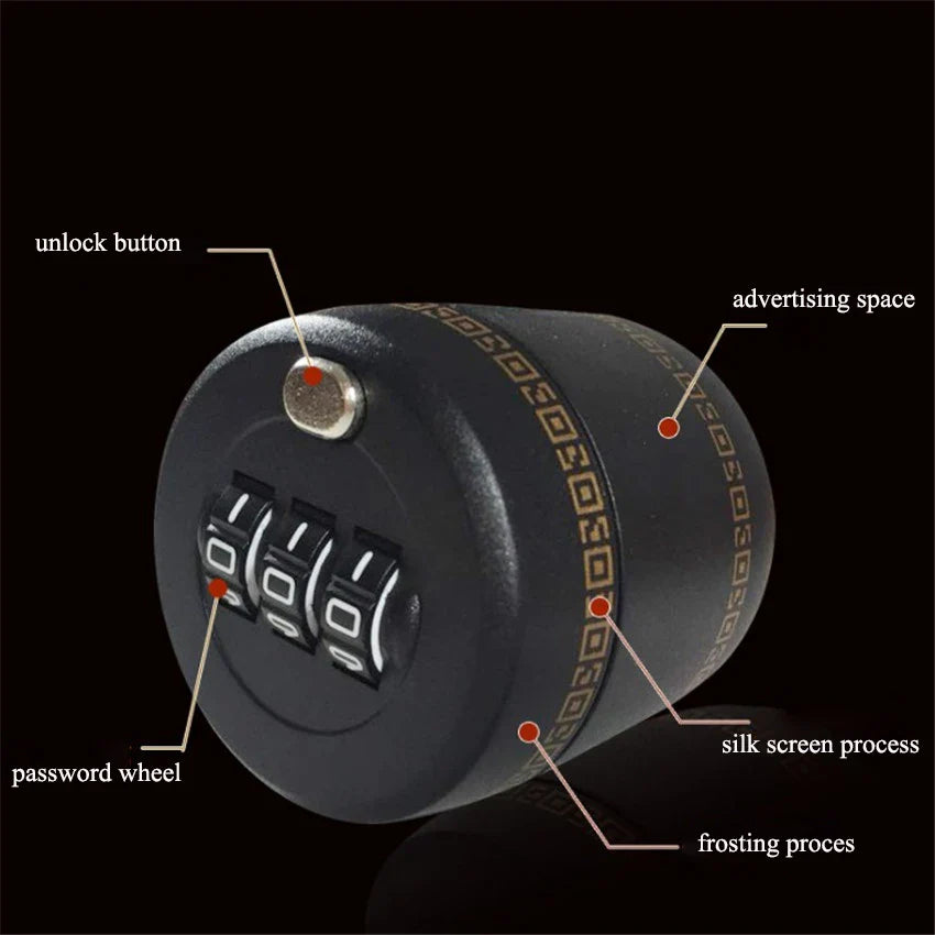 Drink Safe Reusable Childproof Password Lock Wine Bottle Stopper - Image 5