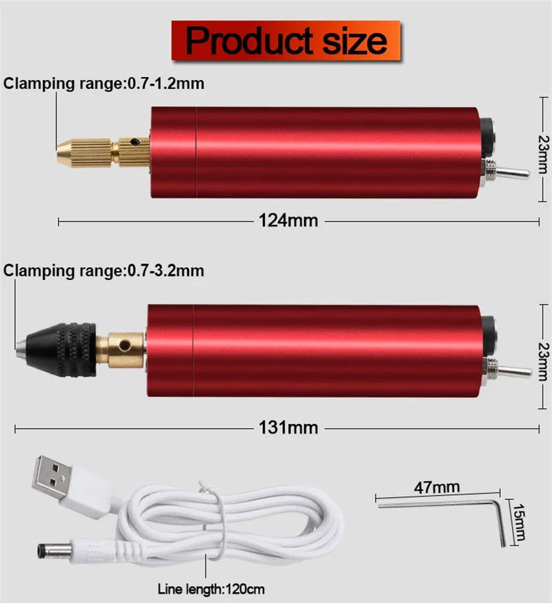 Power Craft USB Electric Hand Grinder - Image 2