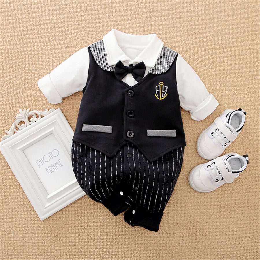 Newborn Baby Gentleman Jumpsuit - Image 14