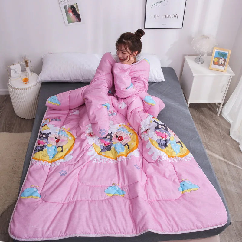 Lazy Time Wearable Sleeping Blanket - Image 8
