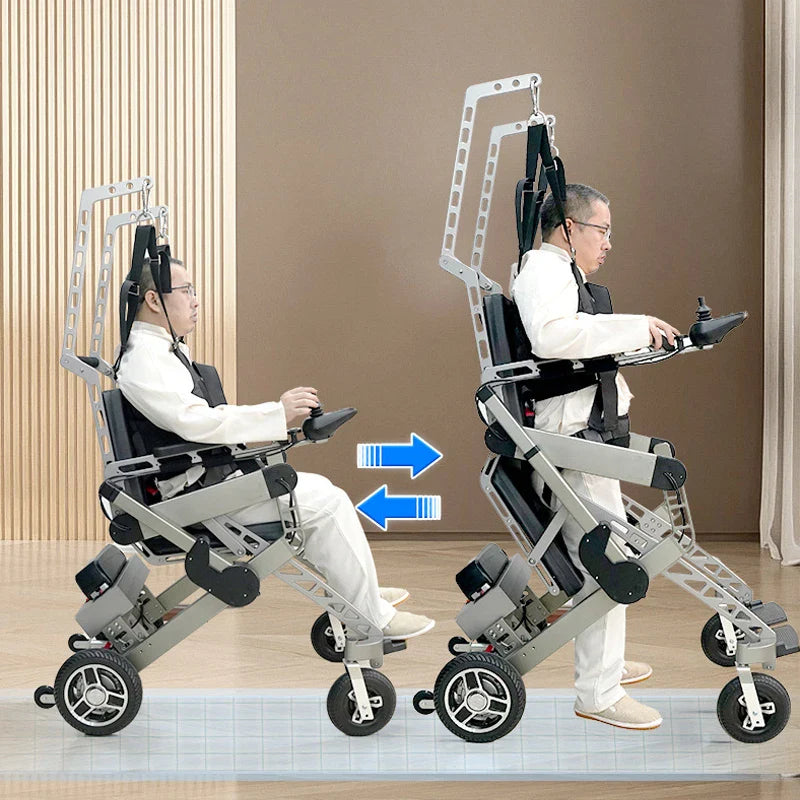 Automatic Standing Assist Walking Rehabilitation Trainer Wheelchair - Image 1