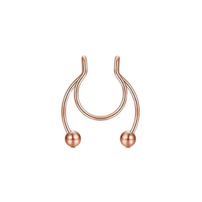 Stainless Steel Magnetic Fake Nose Piercing