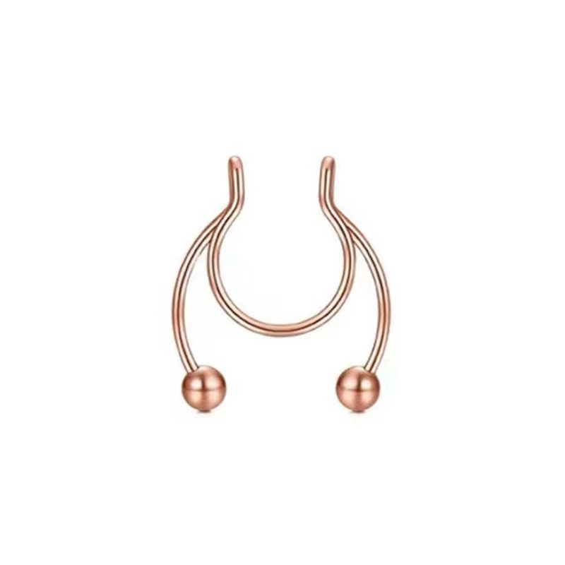 Stainless Steel Magnetic Fake Nose Piercing - Image 10