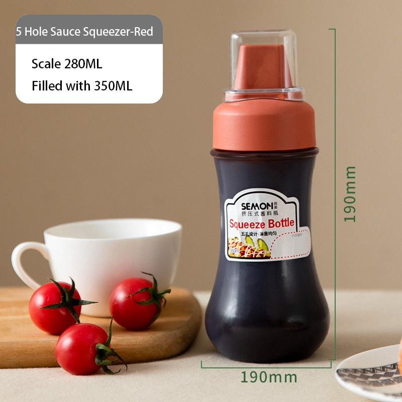 Ketchup Oil Sauce Dispenser Bottle