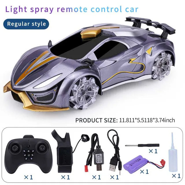 High-Speed Hand Gesture Control Water Spray Drift Car Toy