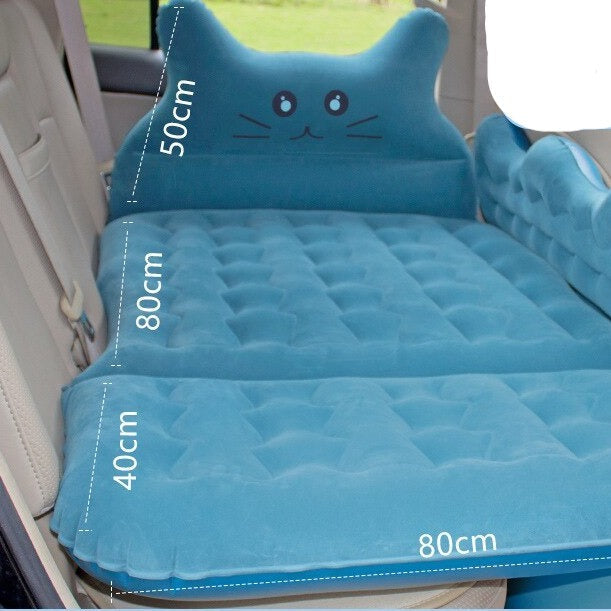 Cat Inflatable Car Back Seat Bed - Image 4