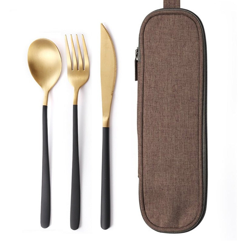 Stainless Steel Elegant Table Tableware - Image 15