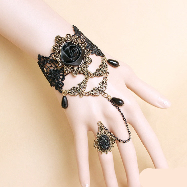 Vintage Full Wrist Mechanic Bracelet Ring - Image 13