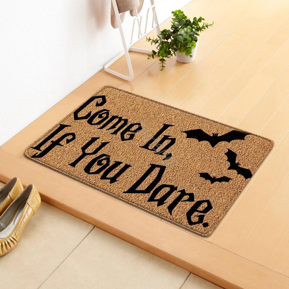 Scary Halloween Decorative Door Mats