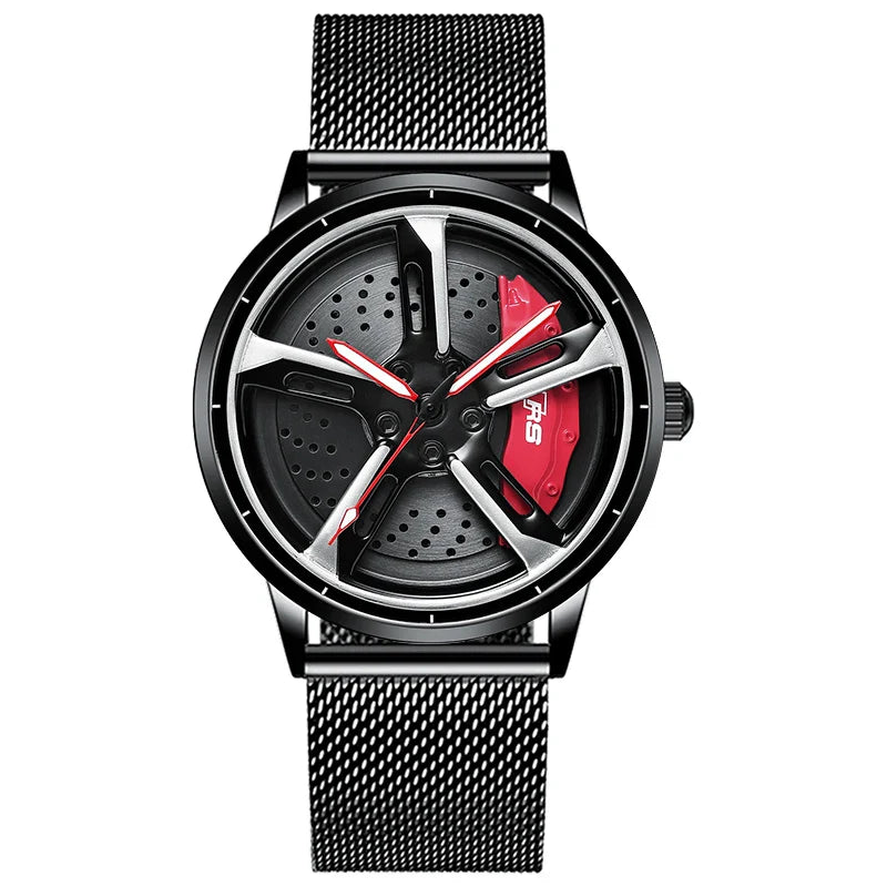Speedster Chrono Quartz Spinning Wheel Men Watch - Image 7