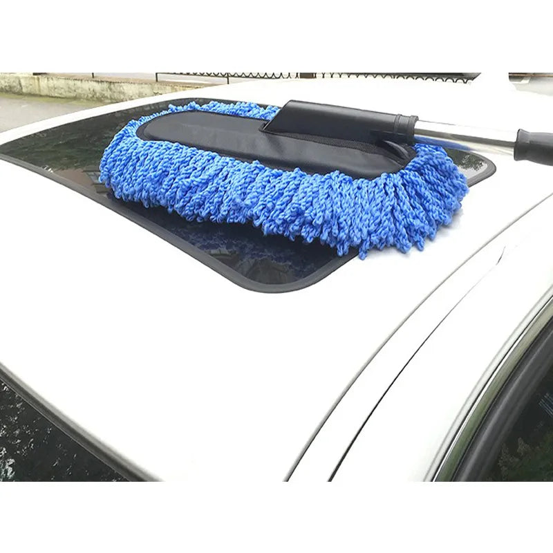 Pro Clean Universal Retractable Car Waxing Brush Set - Image 5
