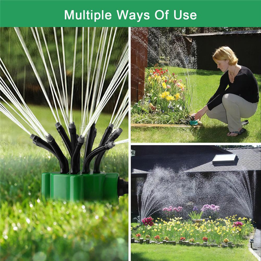 Foldable Pipe Garden Water Sprinkler System - Image 2