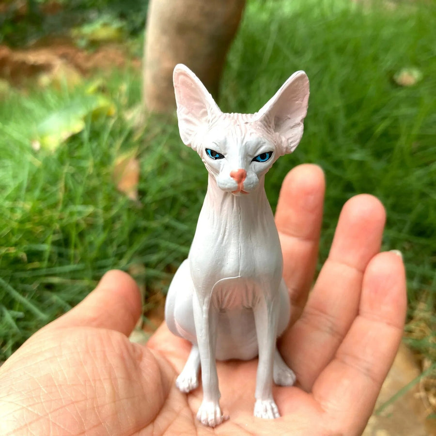 Modern Whisper Sphynx Cat Table Decor - Image 1