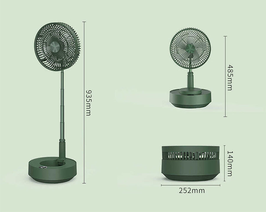 Elegant Mini Foldable Humidifier Fan - Image 7