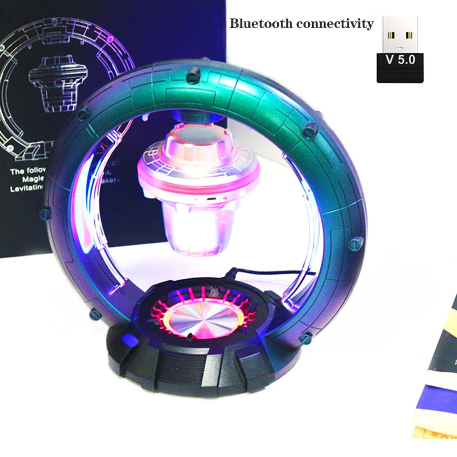 Magnetic Levitating Spacecraft Speaker Night Lamp - Image 4