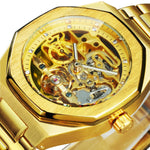 Royale Skeleton Mechanical Men Watch