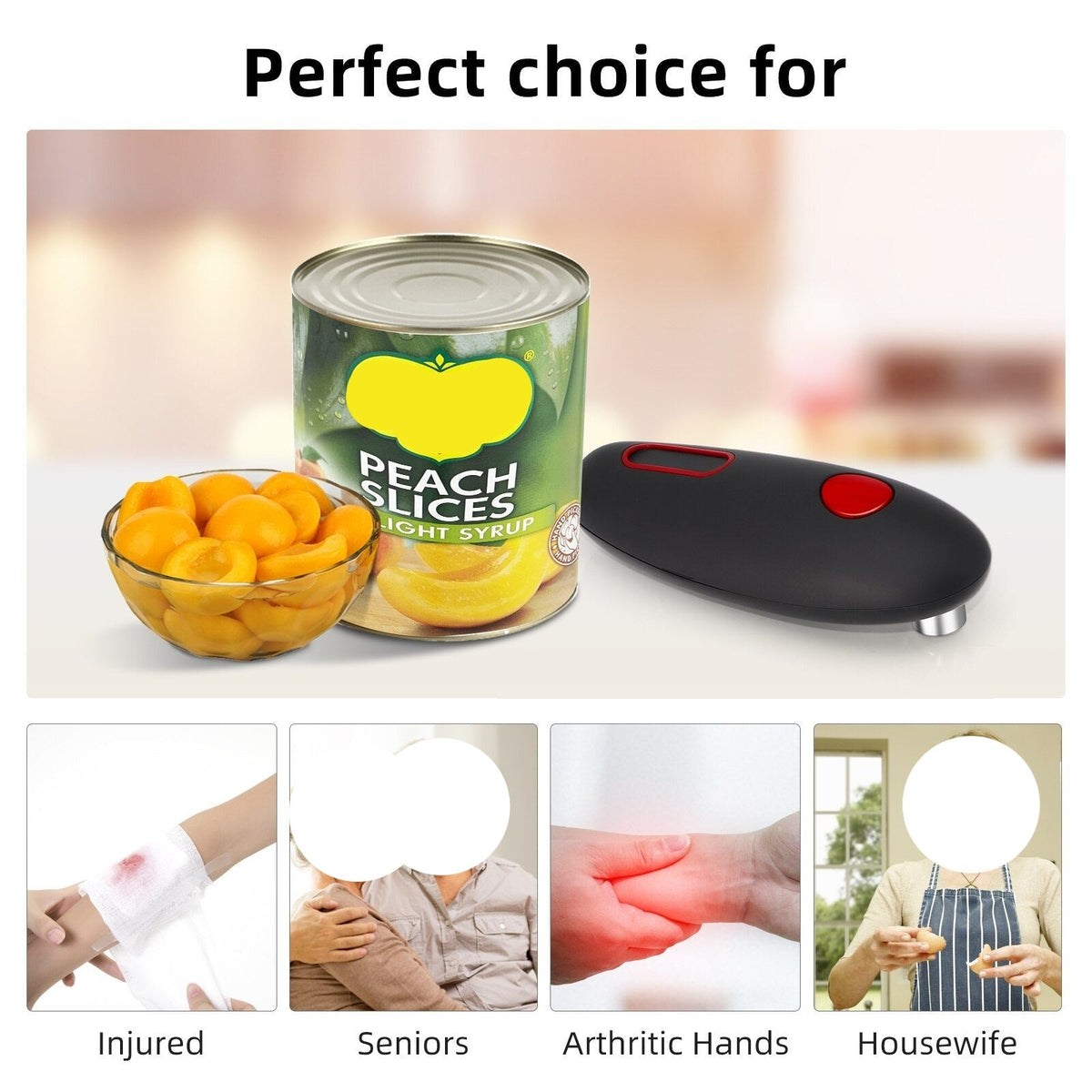 One Touch Automatic Can Opener