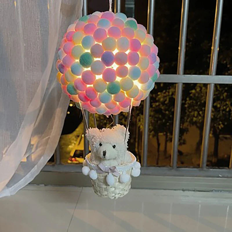 DIY Hot Air Balloon-Shape Flying Animals Night Lamp - Image 8