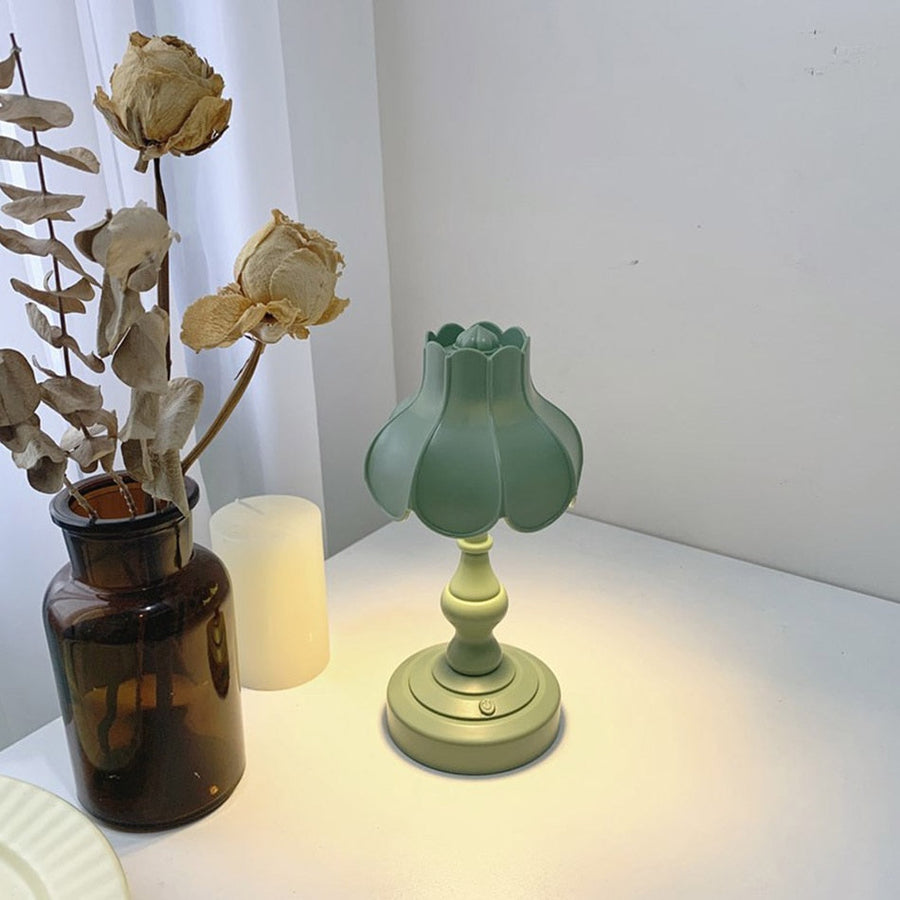 Retro Lotus Desktop Lamp - Image 1