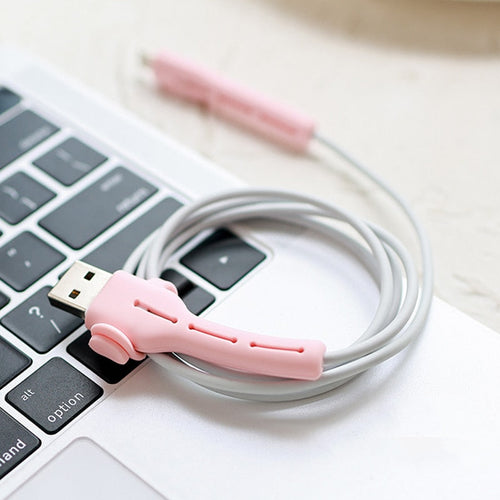 Silicone Cable Cord Protector Clip - Image 0