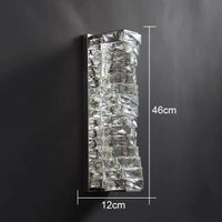 Icefall Crystal American Wall Lamp - Image 11