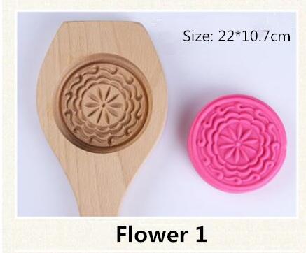 3D Wooden Baking Decorative Molds