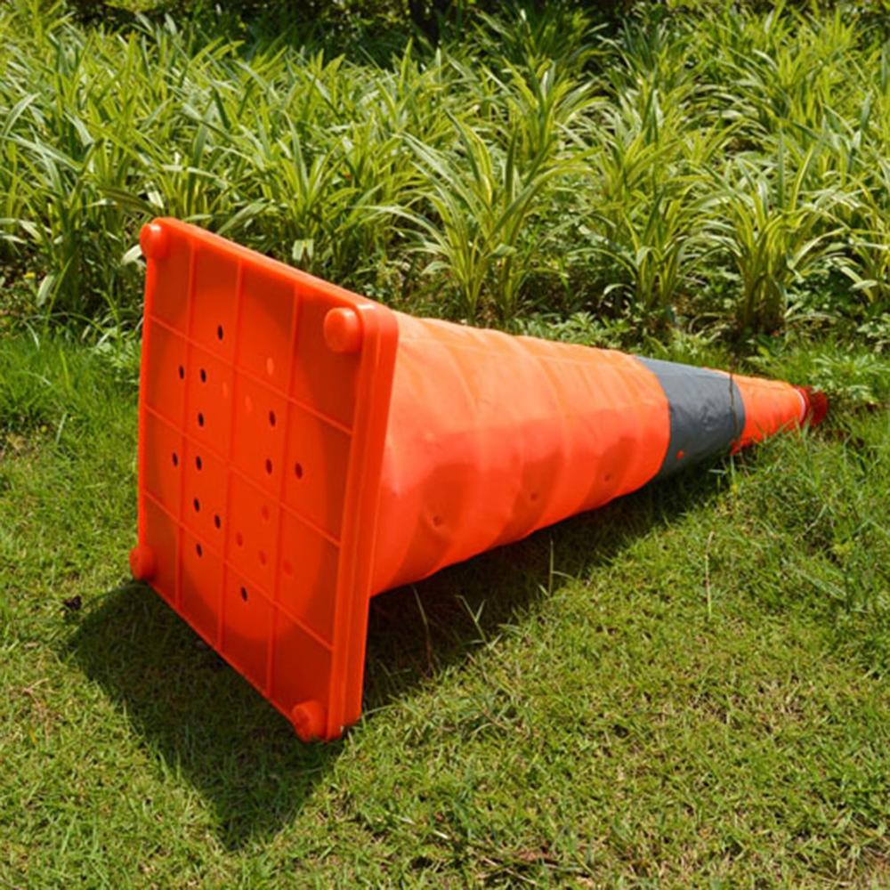 Foldable Reflective Traffic Cone Warning Light