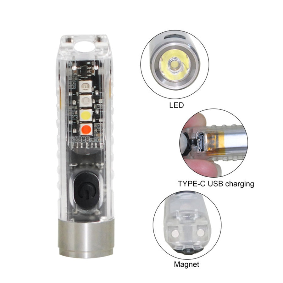 Mini LED Keychain Pocket Flashlight - Image 5