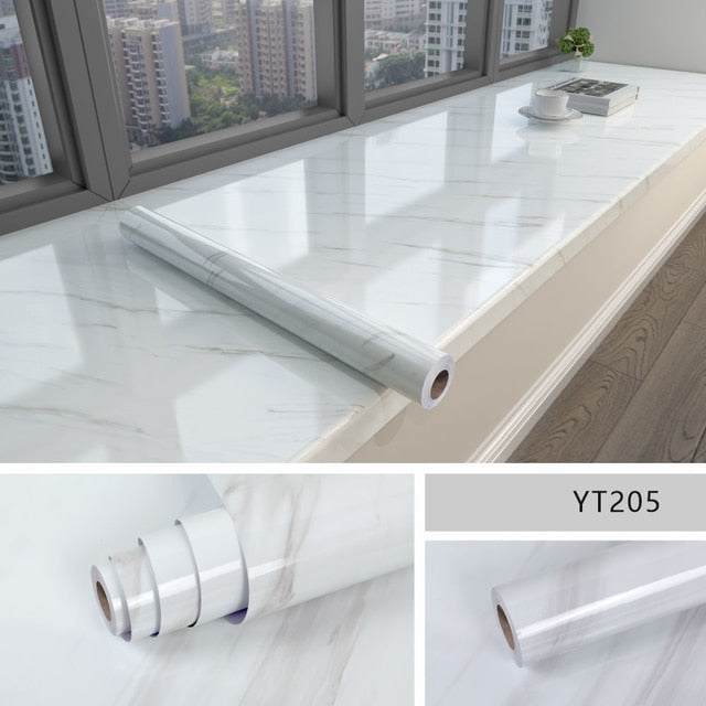 Marble Effect Self-adhesive Waterproof Wallpaper - Image 12