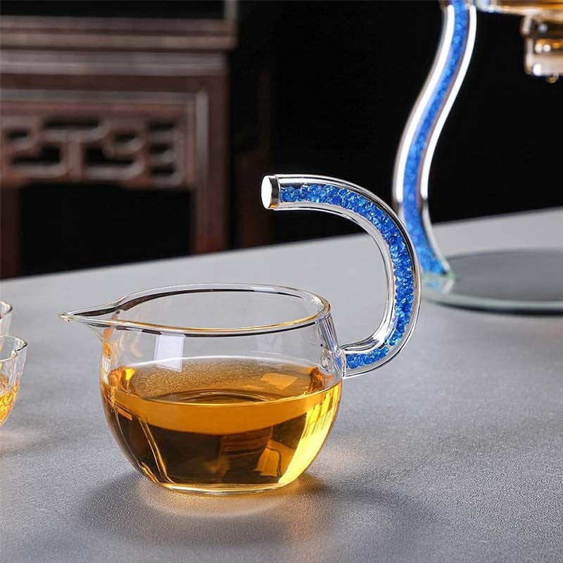 Crystal Glass Fancy Magnetic Tea Infuser