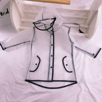 Cute Transparent Waterproof Kids Raincoat - Image 4