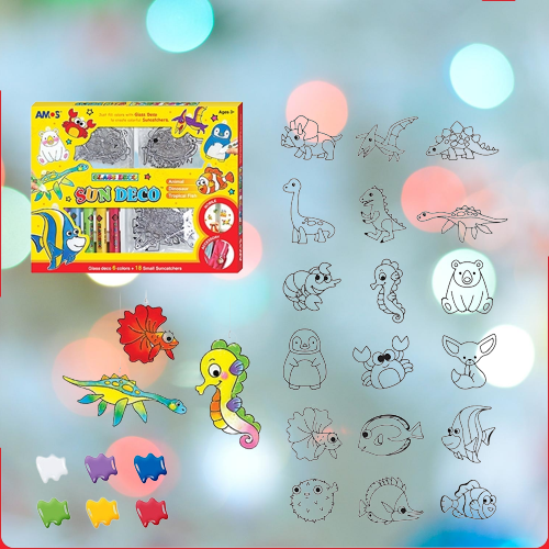 DIY Christmas Glass Educational Paint Set - Image 8