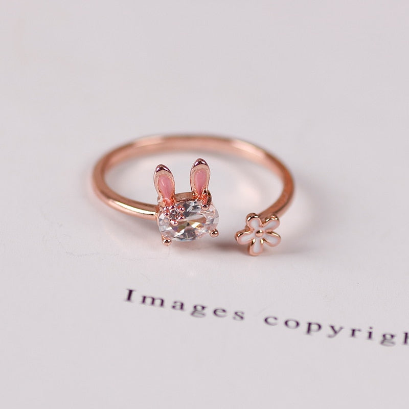 Magic Radiant Rabbit Charm Ring - Image 4