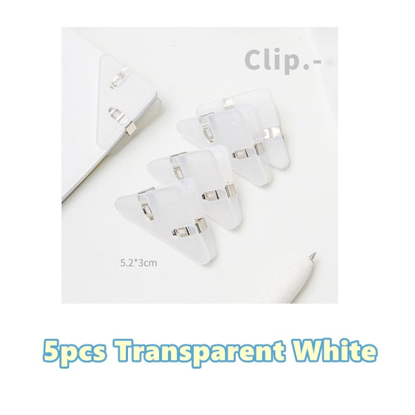 Easy Mark Colorful Triangle Book Corner Clip - Image 11