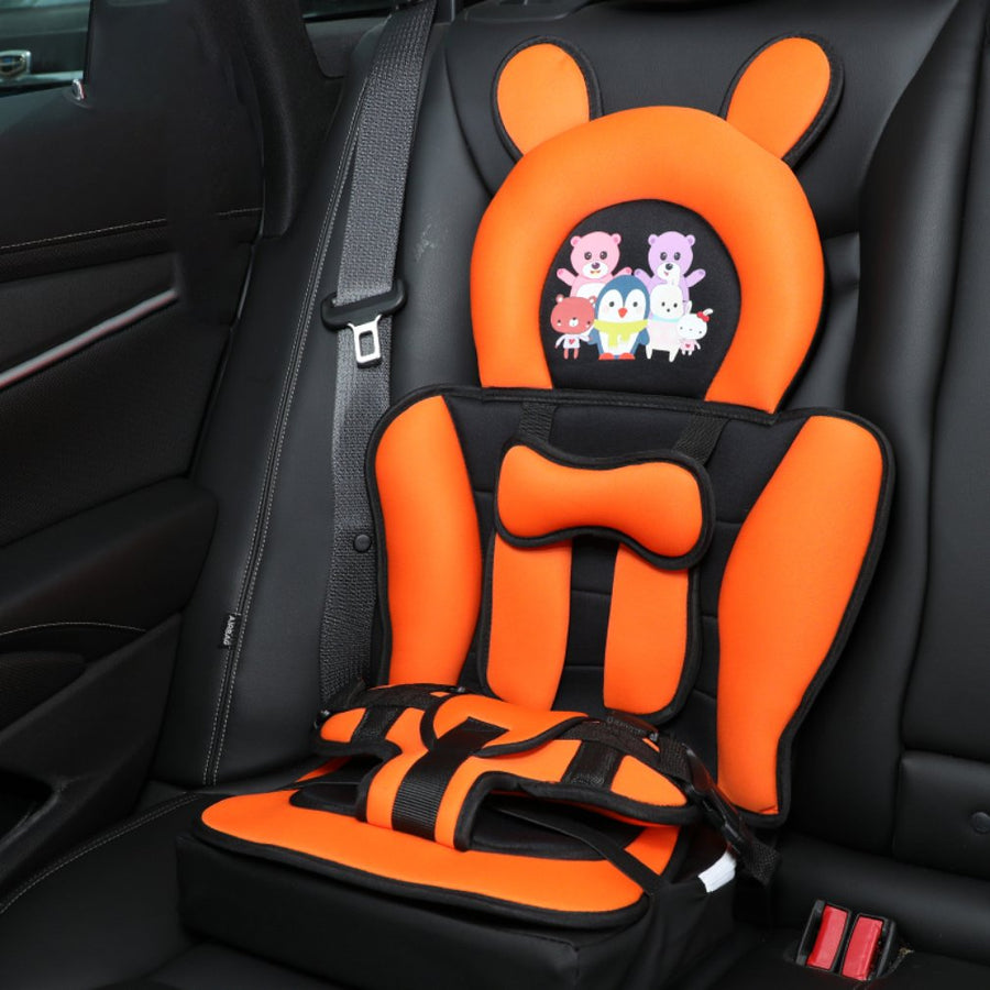 Portable Cartoon Baby Safety Car Seat - Image 0