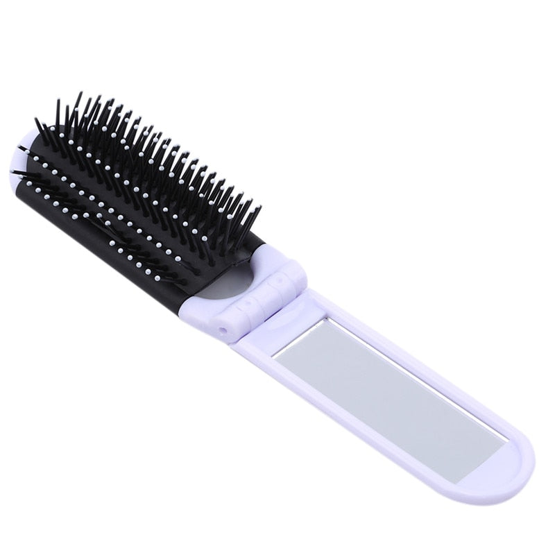 Professional Portable Foldable Hair Brush Mirror - Image 10