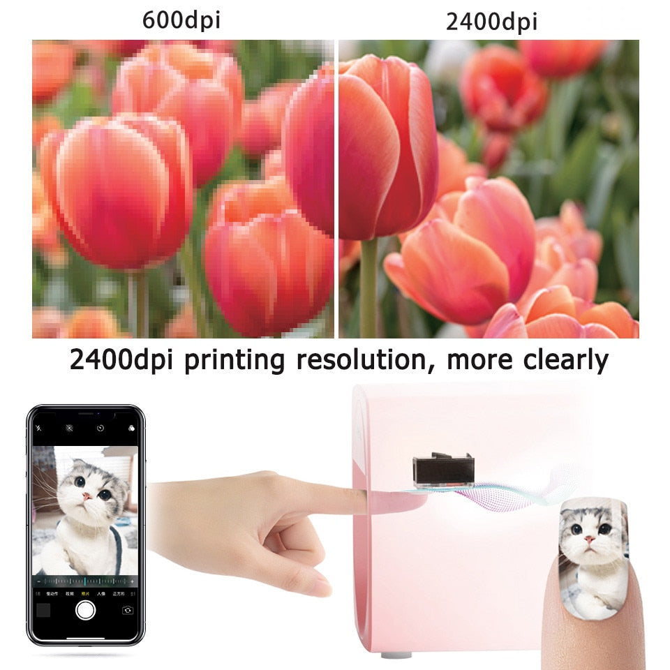 Pretty Print Digital Mobile Nail Art Printer