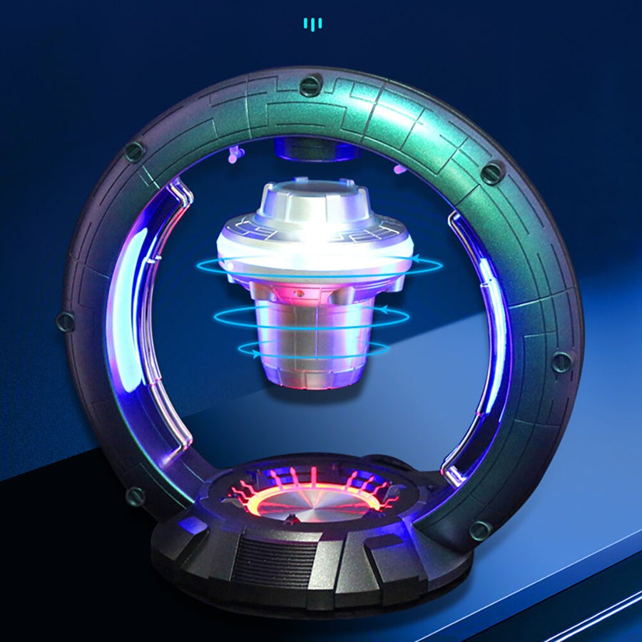Magnetic Levitating Spacecraft Speaker Night Lamp - Image 2