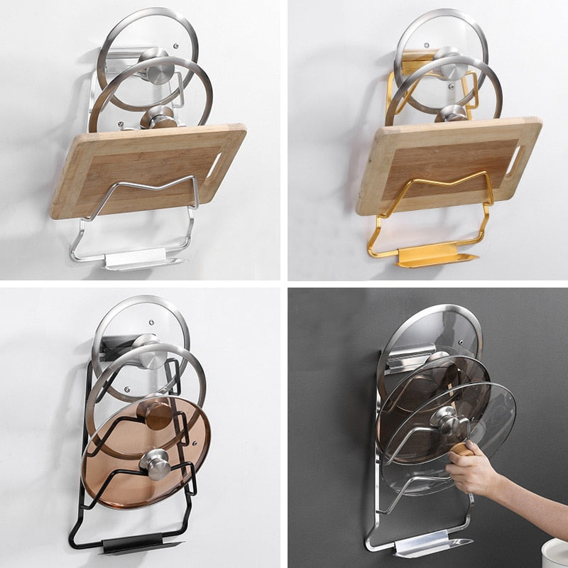 Wall-Mounted Extreme Pot Lid Holder Rack - Image 4