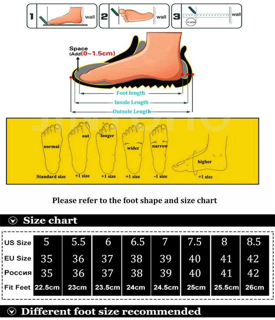 Glowing LED Platform Waterproof High Heels - Image 3