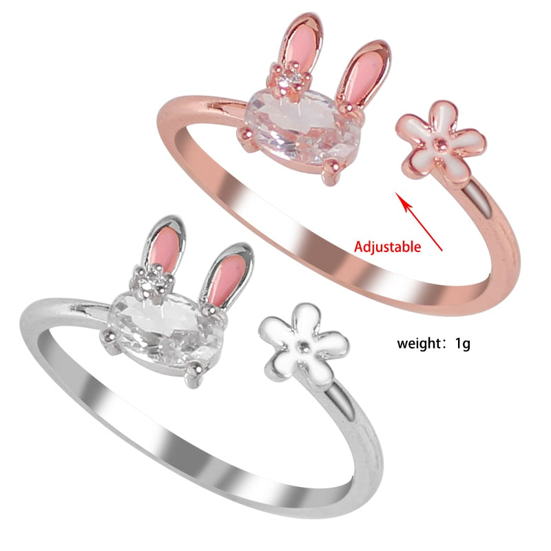 Magic Radiant Rabbit Charm Ring - Image 8