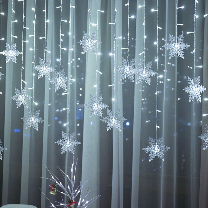 LED Fairy Snowflake Lights - Image 5