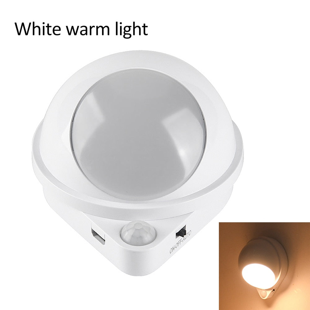 360 Rotating Water Drop Magnetic Night Lamp